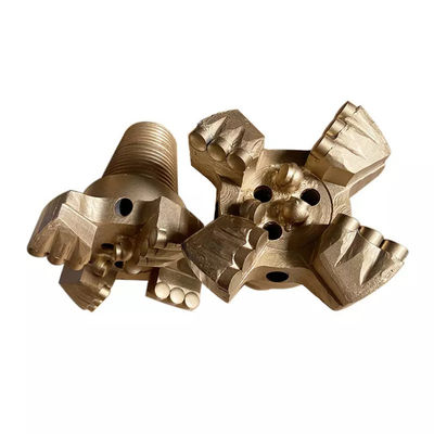 Oliebron Diamond Pdc Drill Bit 4 Wing High Impact Toughness