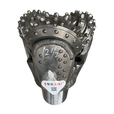 100% nieuw goede kwaliteit 12 1/2 inch IADC537 Tricone Rock Drilling Bit IADC537 Rubber Sealed Journal Bearing Type